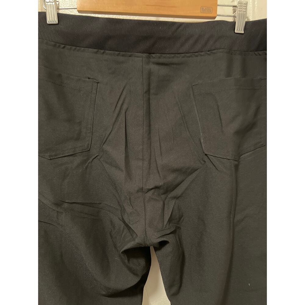 Women's Black Drawstring Waist Jogger Pants with Pockets NWT Size 2XL - Picture 5 of 10
